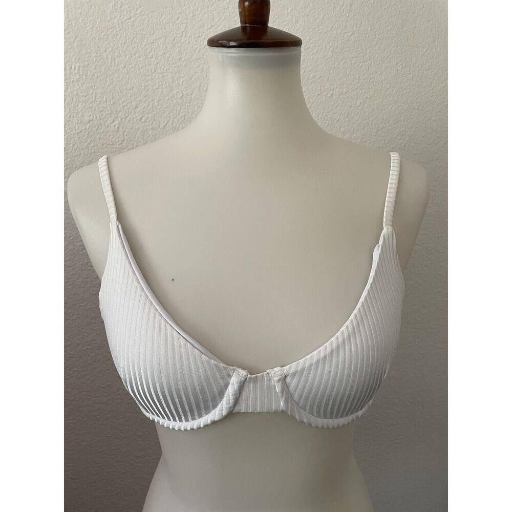 Kenny Flowers Swim Bikini Top Ribbed Santorini Swimwear